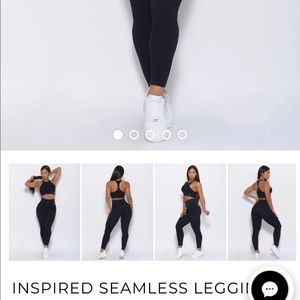 Bombshell Inspired Seamless Leggings